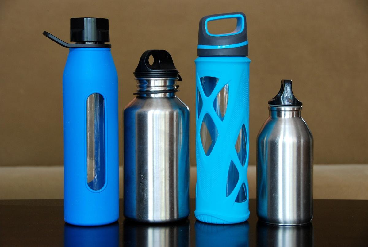 Reusable water bottles like those below are perfect for weight loss