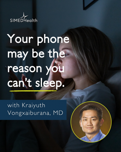 Your Phone May Be The Reason You Can’t Sleep