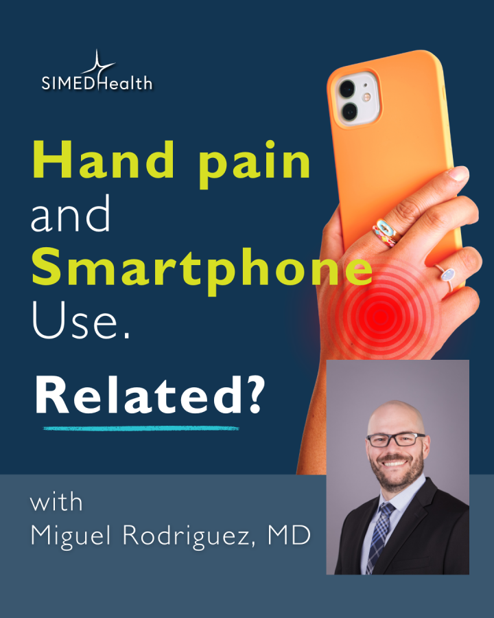 Hand Pain and Smartphone Use. Related? With Dr. Miguel Rodriguez